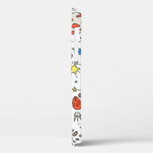 Ruimtethema in illustratie doedelstijl Case-Mate iPhone case (Achterkant / Links)