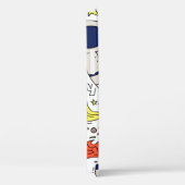 Ruimtethema in illustratie doedelstijl Case-Mate iPhone case (Achterkant / Rechts)