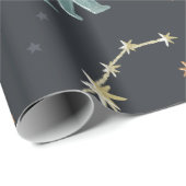 Ruimtethema van de constellatie cadeaupapier (Rol Hoek)