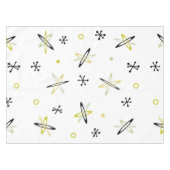 Ruimtetijd atoomtijdperk tafelkleed (Voorkant (Horizontaal))