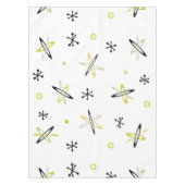 Ruimtetijd atoomtijdperk tafelkleed (Voorkant)