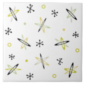 Ruimtetijd atoomtijdperk tegeltje (Voorkant)