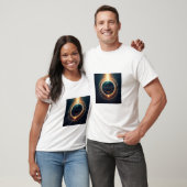 ruimtetijdkromming t-shirt (Unisex)