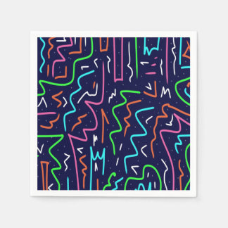 Ruimtetijdperk, Abstracte afdrukken Servet