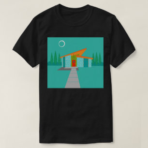 Ruimtetijdperk Cartoon T-shirt