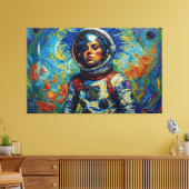 RUIMTETIJDPERK DROMER 4 CANVAS AFDRUK (Insitu (Woonkamer))