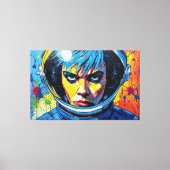 RUIMTETIJDPERK DROMER 8 CANVAS AFDRUK (Voorkant)