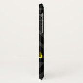 Ruimtetijdperk: futuristisch testpatroonontwerp Case-Mate iPhone case (Achterkant/links)