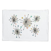 Ruimtetijdperk Midden-Middeleeuwse atoomstart Kussensloop (Achterkant)