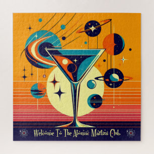 Ruimtetijdperk Welkom bij de Atomic Martini Club Legpuzzel