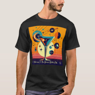 Ruimtetijdperk Welkom bij de Atomic Martini Club T-shirt