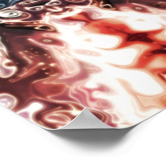 Ruimtetoem - patroonpareidolia poster (Hoek)