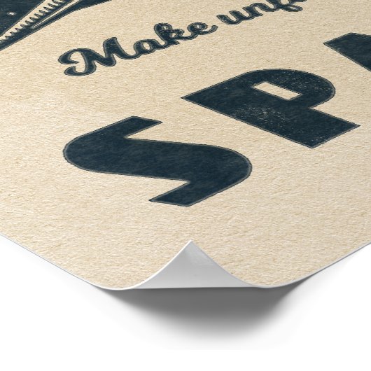 Ruimtetour —  retro space poster (Hoek)