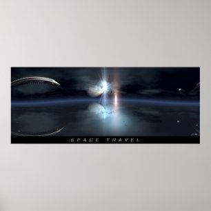 RUIMTETRAVEL POSTER