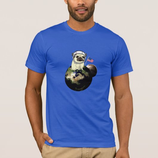 ruimtetuig t-shirt (Voorkant)