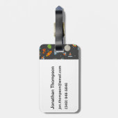 Ruimtetype Bagagelabel (Achterkant verticaal)