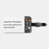 Ruimtetype Bagagelabel (Achterkant horizontaal)