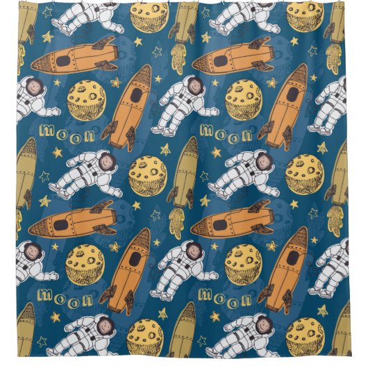 Ruimtetype Douchegordijn (Voorkant)