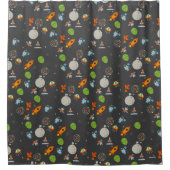 Ruimtetype Douchegordijn (Voorkant)