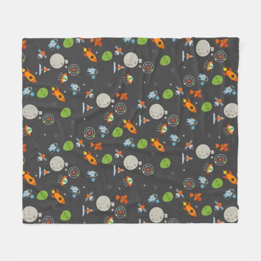 Ruimtetype Fleece Deken (Voorkant (Horizontaal))