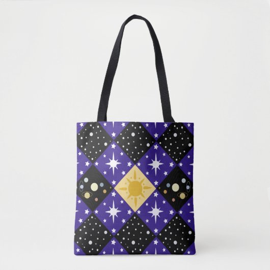 Ruimtetype Tote Bag (Voorkant)