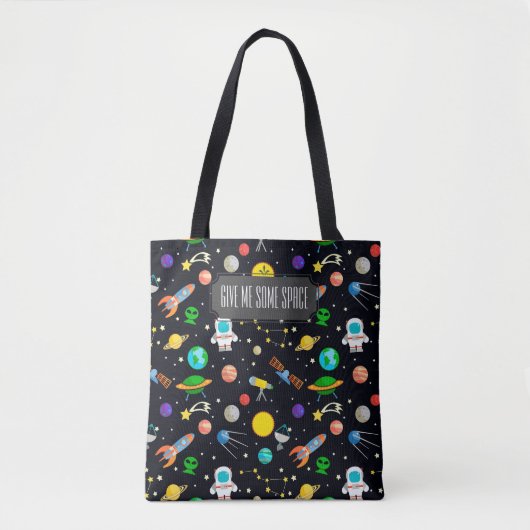 Ruimtetype Tote Bag (Voorkant)
