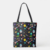 Ruimtetype Tote Bag (Achterkant)