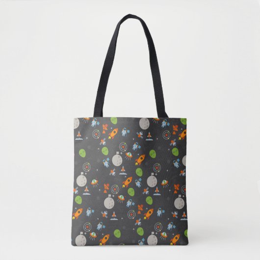 Ruimtetype Tote Bag (Voorkant)
