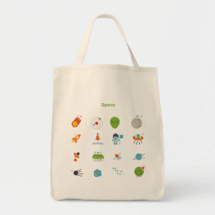 Ruimtetype Tote Bag