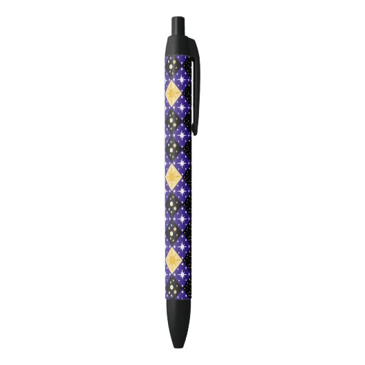 Ruimtetype Zwarte Inkt Pen (Achterkant (Verticaal))