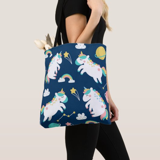 Ruimteunicorns Tote Bag (Dichtbij)