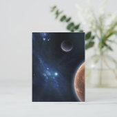 Ruimteuniverse Briefkaart (Staand voorkant)