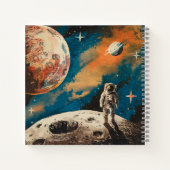 Ruimtevaarder, Astronomie Kleurrijke Schets Notitieboek (Achterkant)