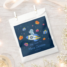 Ruimtevaarder Baby Shower Bedankzakje
