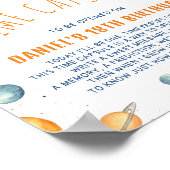 Ruimtevaarder Buitenruimte Tijd Capsule Jongen Ver Poster (Hoek)