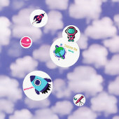 Ruimtevaarder confetti