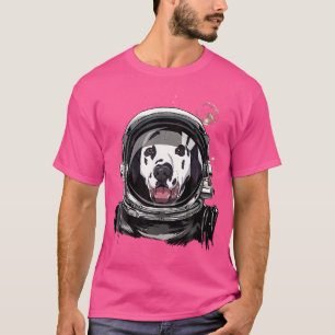 Ruimtevaarder Dalmatiër gespot Hondenliefhebber T-shirt