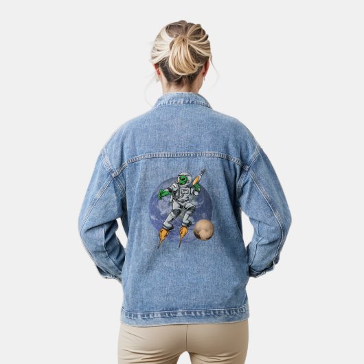 ruimtevaarder denim jacket (Model)