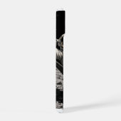 Ruimtevaarder die bier drinkt iPhone 15 case (Rechterkant)