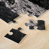 Ruimtevaarder die bier drinkt legpuzzel (Zijkant)