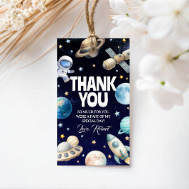 Ruimtevaarder Favoriete Cadeautags voor de Buitenr Cadeaulabel