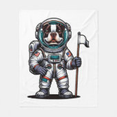 Ruimtevaarder fleece deken (Voorkant)