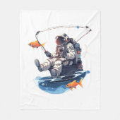 ruimtevaarder fleece deken (Voorkant)