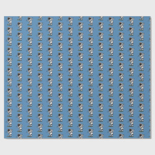 Ruimtevaarder Golf Cadeaupapier