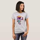 Ruimtevaarder, Grappige Planeten Buitenruimte T-shirt (Voorkant volledig)