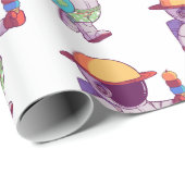 Ruimtevaarder, Grappige Planeten Cadeaupapier (Rol Hoek)
