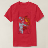 ruimtevaarder in de ruimte 6 t-shirt (Design voorkant)