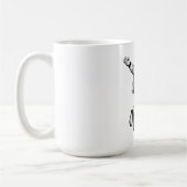 Ruimtevaarder in de ruimte koffiemok (Links)