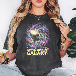 Ruimtevaarder Kosmische Bibliothecaris Leest In St T-shirt