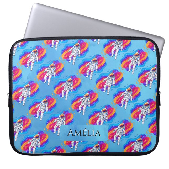 Ruimtevaarder Laptop Sleeve (Voorkant)